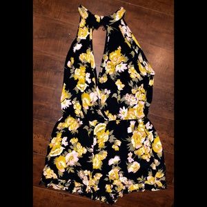 Small Floral Romper